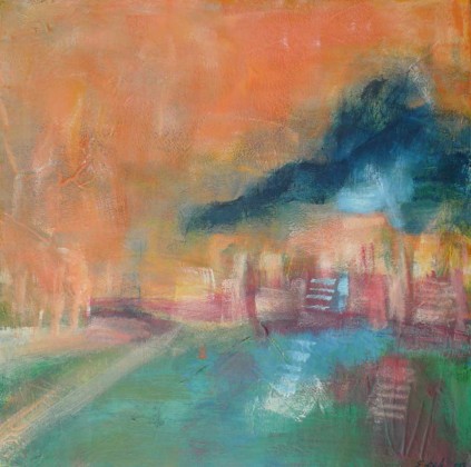 Stad met wolk - 2013